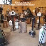 ورشة حدادة فى الشارقة
